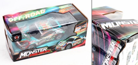 УЦЕНКА 20% Р/К машина аккумуляр.,2 цвета,свет, дым,  usb-зарядка, кор. 27,5*12,5*11см /60-2/