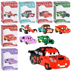 Конструктор машина, 6 видов, в кор-це, 8-12,5-5см /96/