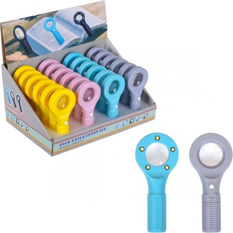 Лупа з підсвічуванням 5 LED лампочок, ?лінзи 25мм