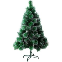 Елка искусственная высота 95 см, разборная, украшенная глитером, в пакете