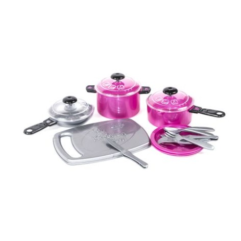 Набор посуды "Ириска 1", 12 эл (сиреневая)