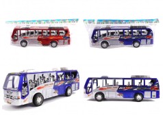 Автобус игрушечный, 2 цвета, инерционный