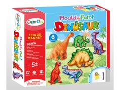 Набір дитячої творчості Форма та фарби - Динозаври магніт на холодильник 27*23*5.5