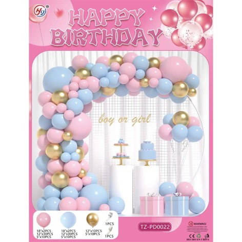 Набор воздушных шаров 106шт для создания фотозоны - арки TZ-PD0022