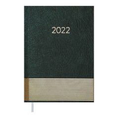 Дневник датированный 2022 PARALLEL, A5, зеленый