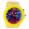 Детские наручные часы , с подсветкой (желтые)