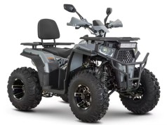 Квадроцикл AFB200-11 (1шт) бензиновий 180 см?, авт. F/N/R, 10? литі колеса, пер. та задні гідр.диск.гальма,спинка,до 100 кг, сірий