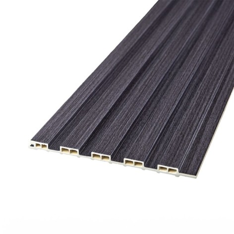 Рейка декоративна WPC стінова 3000х150х9мм Графіт SW-00001871