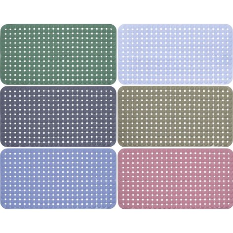 Коврик резиновый для ванны 37*69см прямоугольный 2901-28