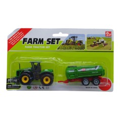 Трактор металлический с прицепом, ВИД 2