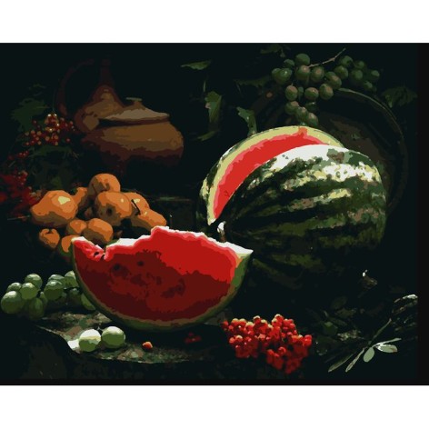 Набор для росписи "Дары осени" 40x50