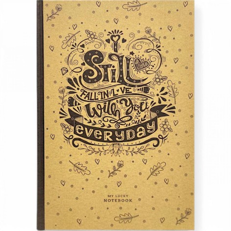 Блокнот крафт,165х238 мм, "Still Every Day"