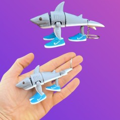 3D игрушка Акула (тралалело тралала) 11см подвижный