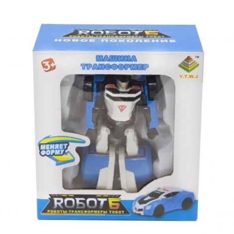 Трансформер "Tobot" сине-белый