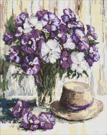 Алмазная мозаика на подрамнике Ideyka 