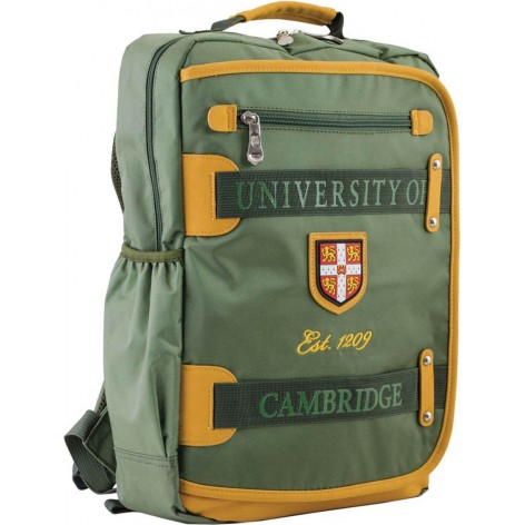 Рюкзак для подростков Yes CA 076, зеленый, 29*43*12
