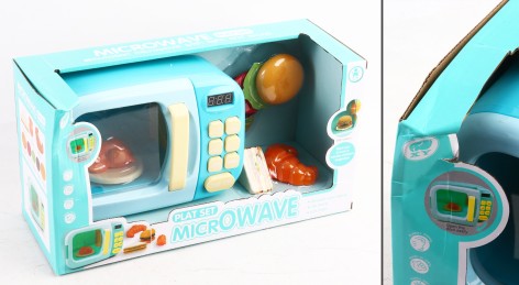 УЦЕНКА 30% Микроволновка свет, звук, продукты, LED дисплей, в кор. 36,5*19,5*14 см 