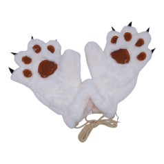 Меховые перчатки 