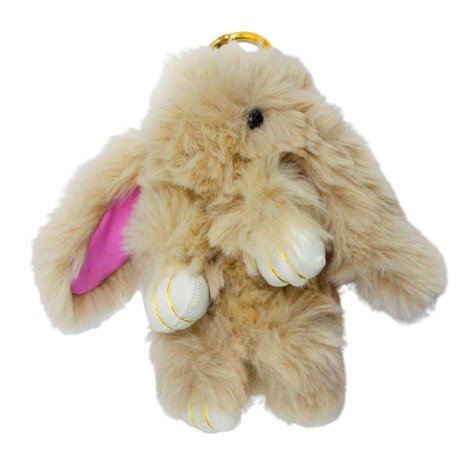 Меховой брелок 