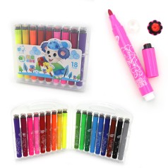 Набор фломастеров/штампов 