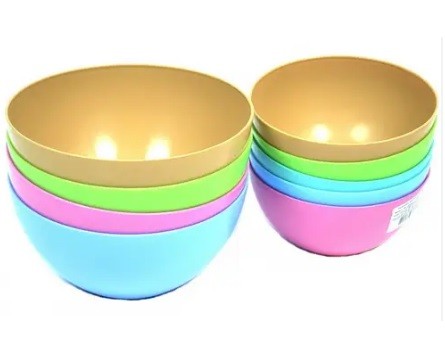 Салатница круглая 0,5л, диам. 13см по 2шт в уп. //