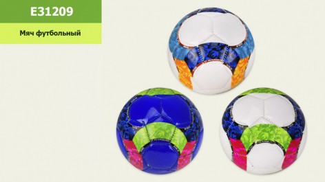 М'яч футбольний №2, PVC, 100 грам, 3 кольори