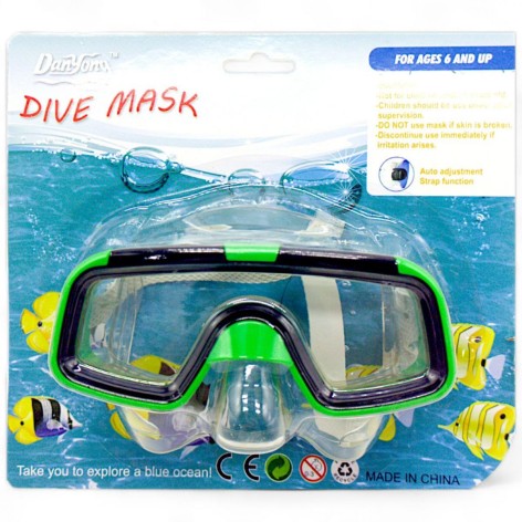 Маска для плавання, на блістері.