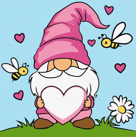 Картина по номерам для детей Ideyka 