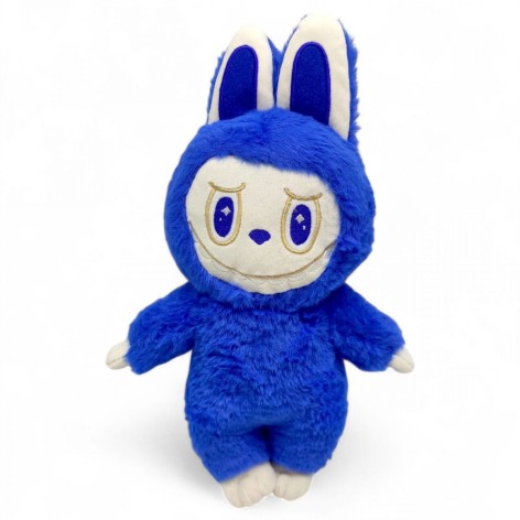 Іграшка мʼяка "Лабубу" 33 см (СИНЯ)
