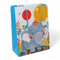 Пакет 24 х 8 х 18 см Слонёнок