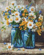 Алмазная мозаика на подрамнике Ideyka 