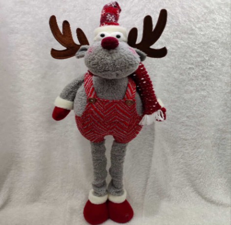 Новорічна декоративна іграшка Олень висота 41см C67857