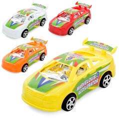 Машина инерция, 15см, 4 цвета, в п/э, 13,5-19-6см 