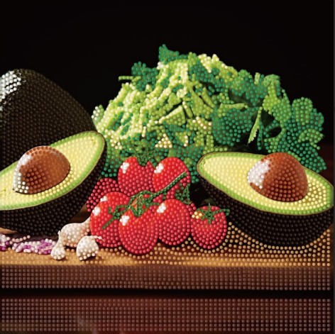 Алмазная мозаика на подрамнике Strateg 