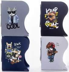 Полка-держатель для книг раздвижная мет.настольная 