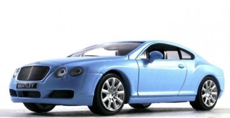 Автомобиль игрушечный, модель «Bentley Continental GT»
