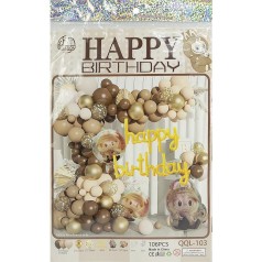 Набір повітряних куль 106шт для створення фотозони QQL-103/1404-18