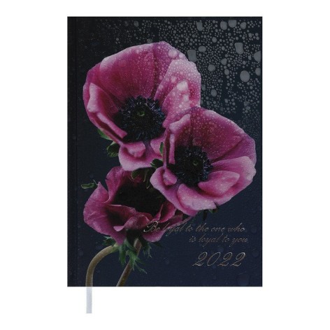 Дневник датированный 2022 POSH, A5, фиолетовый