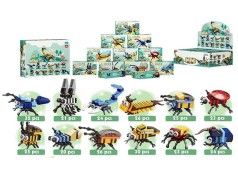 Конструктор "Комахи" середня кількість дет. - 25 шт,  в кор. 12,5*3*7 см /60/720/12шт в кор.