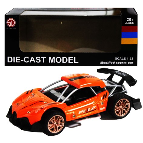 Машина інерційна помаранчева