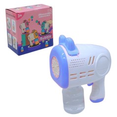 Пистолет с мыльными пузырями (голубой)