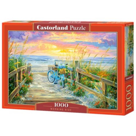 Пазлы Castorland "Утренняя велопрогулка" 1000 деталей (C-104741)
