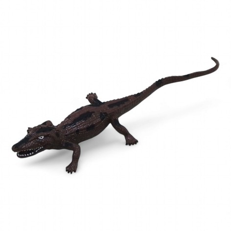 Игрушка-антистресс "Тянучка Гонконг: Крокодил" (коричневый)