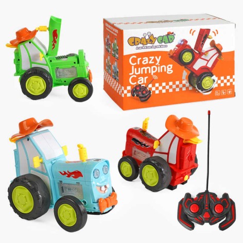 Р/К трактор 3 кольори, звук, підсвічування, акум 3,7 V, в кор, мікс видів 