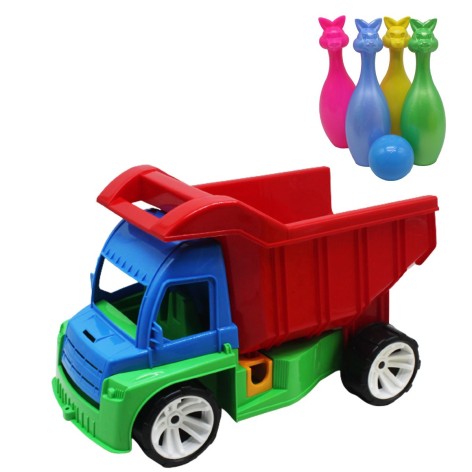 Алексбамс зайці кеглі Бамсик синій+червоний