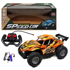 Машина на радиоуправлении оранжевая