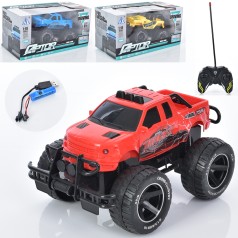 Р/К джип, акум, USB зар., 19см, 1:18, світло, 2 види (2 кольори), в кор-ці, 30-15-15см 