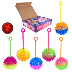 Пострибунчик 7,5 см світло, кожен у п/е /24/288/12 шт в кор.