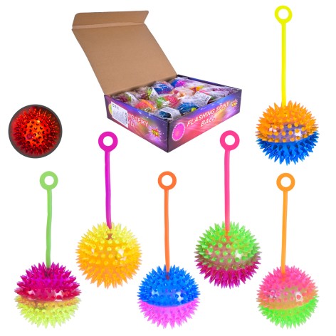 Пострибунчик 7,5 см світло, кожен у п/е /24/288/12 шт в кор.