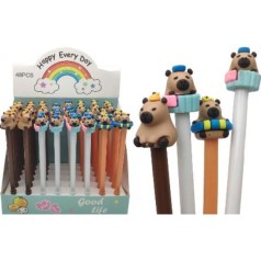 Ручка кулькова "Капібара" (1шт)